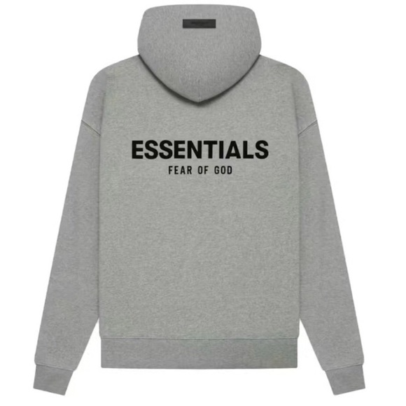 Fear of God Essentials Heather Gray Hoodie - Picture 4 of 9